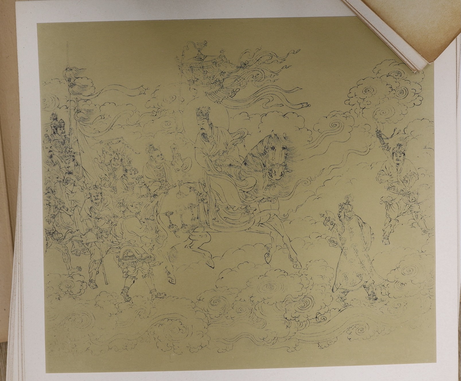 Imperial Palace Museum volume on paintings and another volume of Daoist Paintings (2)